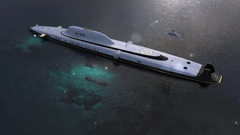 Дунёдаги биринчи сувости суперяхтаси Migaloo М5 тақдим этилди
