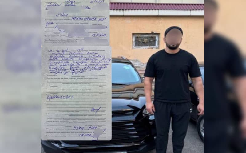 Тошкент кўчаларида катта тезликда ҳаракатланган ҳайдовчига чора кўрилди