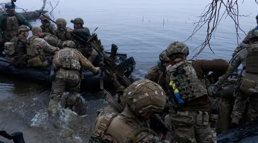 UQK Dnipro chap qirg‘og‘ida Rossiya qo‘shinlari ortga surib tashlanganini ma’lum qildi