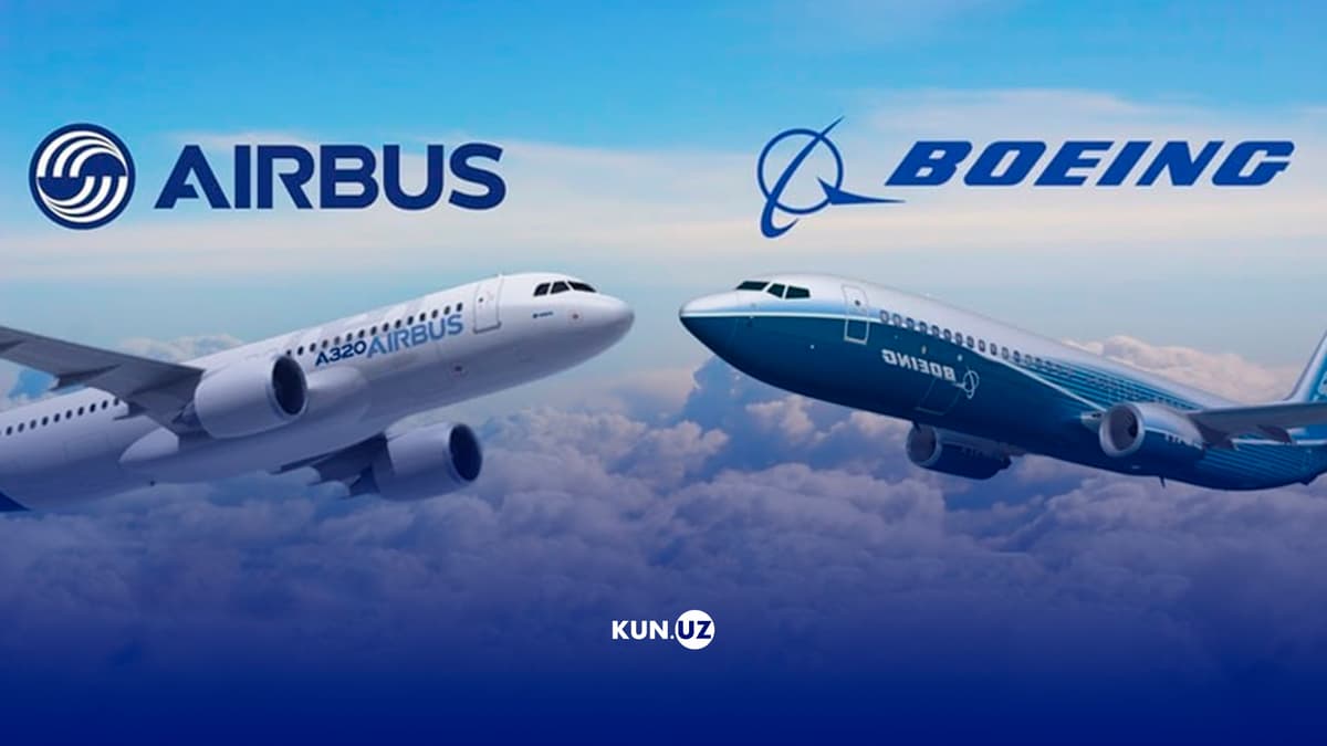 Boeing’dan va Airbus’gacha: Dunyoning eng yirik aviasozlik kompaniyalari