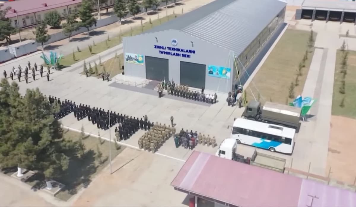 Markaziy harbiy okrugda zirhli va maxsus harbiy texnikalarni ta’mirlash yo‘lga qo‘yildi