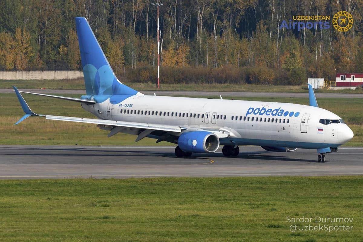 «Pobeda» 3 apreldan boshlab Moskvadan Toshkentga parvozlarni yo‘lga qo‘yadi