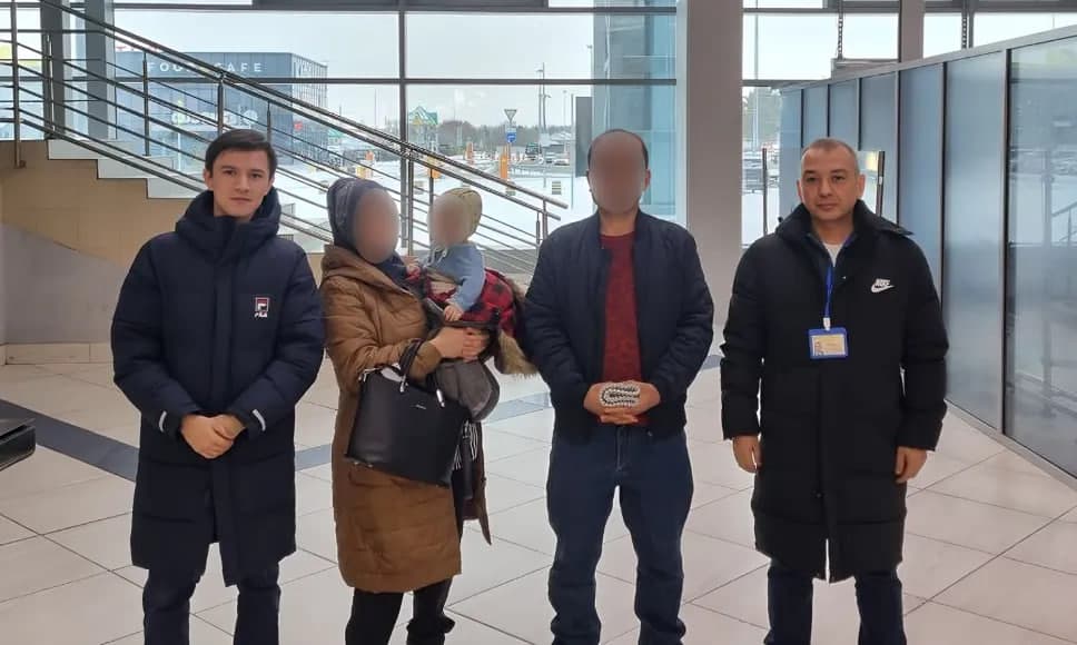 Rossiyada qiyin ahvolga tushib qolgan oila O‘zbekistonga qaytarildi