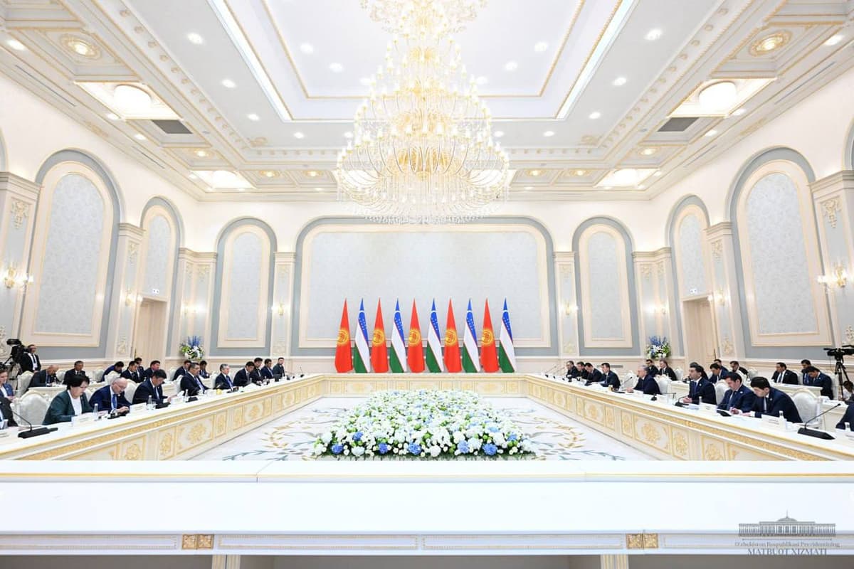 Мирзиёев и Жапаров договорились о создании межгосударственного совета