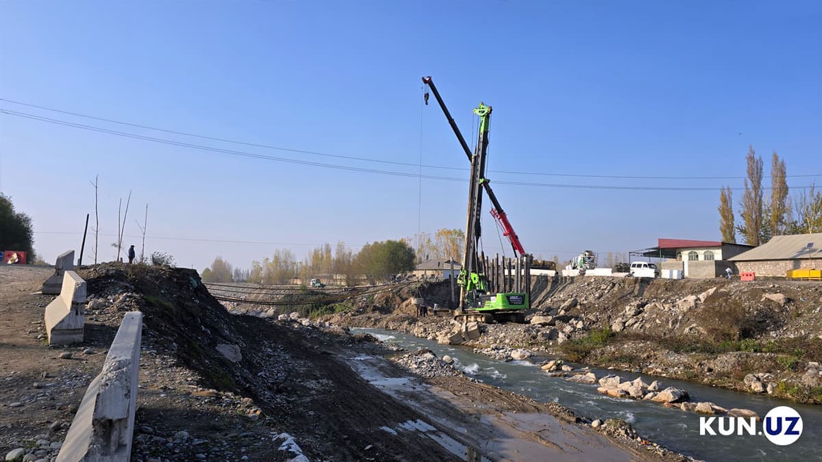 Andijonda sel oqizib ketgan ko‘prik aytilgan vaqtda bitkazilmadi. Yangi muddat – 1 aprelgacha