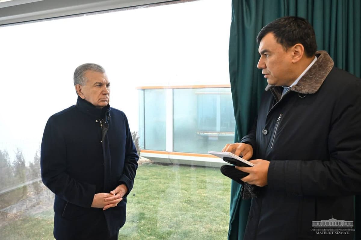Prezident Chimyonda kapsula uylardan iborat dam olish maskanini ko‘zdan kechirdi