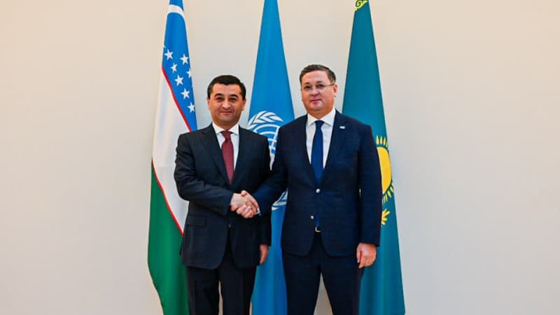 Qozog‘iston va O‘zbekiston davlat chegarasini demarkatsiya qilish to‘g‘risidagi hujjatni BMT Kotibiyatiga topshirdi