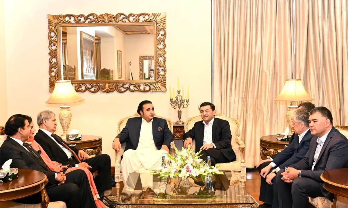 Bakhtiyor Saidov meets with Chairman of Pakistan People’s Party in Islamabad
