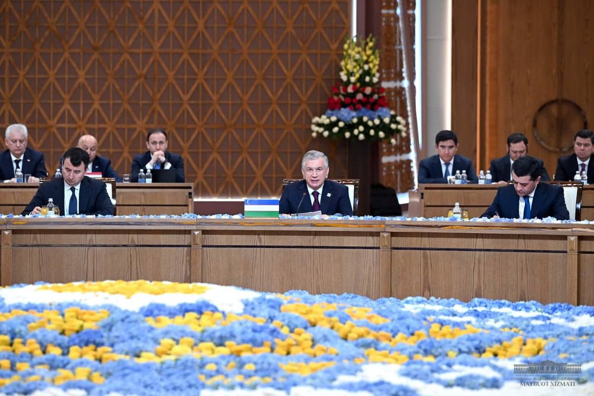 President Mirziyoyev highlights key initiatives at SCO summit in Astana