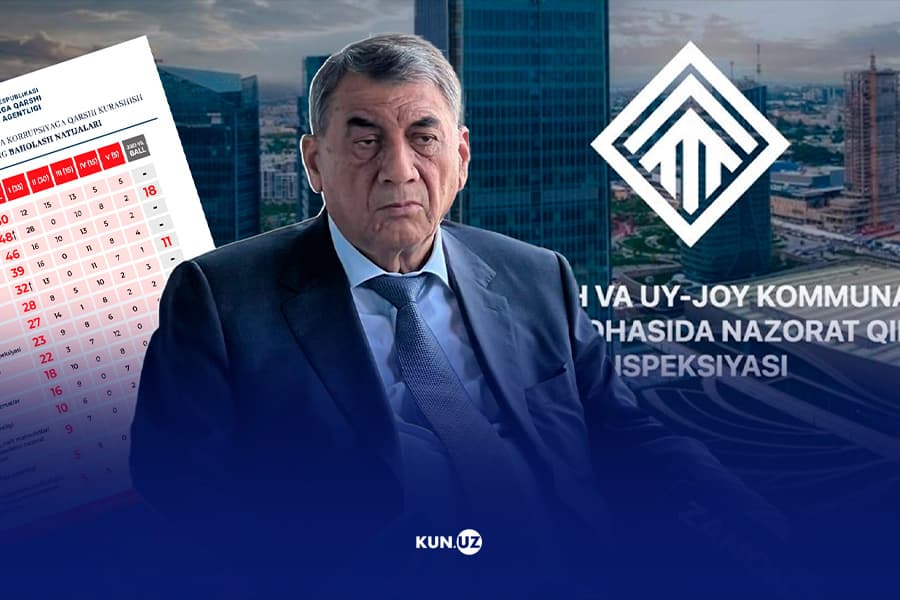 “GASN” rahbari – inspeksiyaning korrupsiyaga qarshi kurashish reytingida qoniqarsiz o‘rindaligi haqida