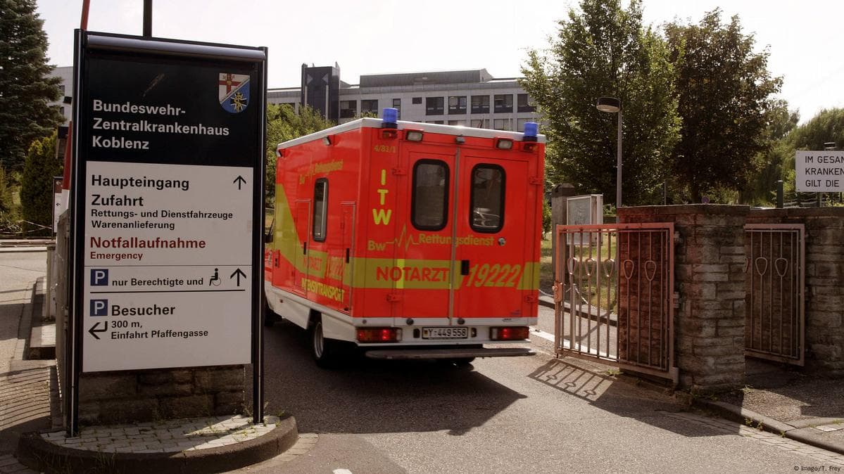Rossiyalik siyosiy mahbuslar Germaniyada bundesver kasalxonasiga joylashtirildi
