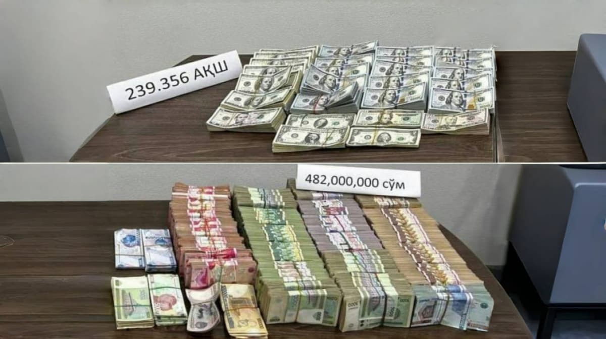 Illegal currency trader detained in Tashkent with nearly 3.5 billion UZS in possession