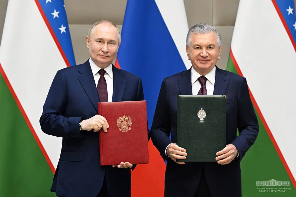 Uzbekistan and Russia bolster ties with over twenty new cooperation agreements