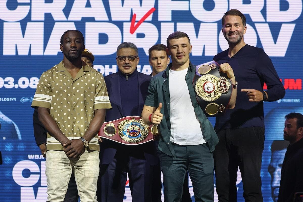 Israil Madrimov to defend his title against Terence Crawford in US