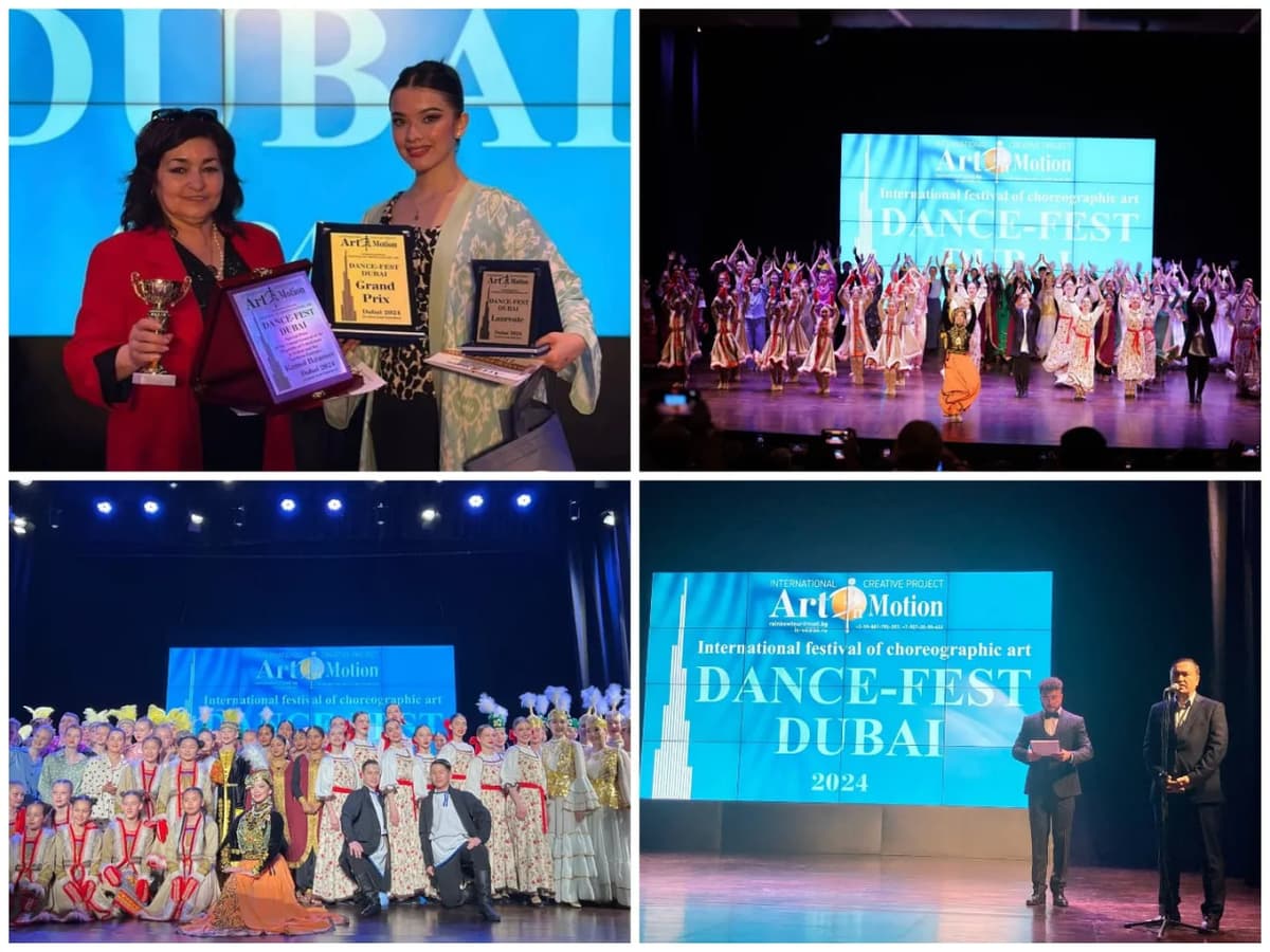 Uzbekistan dancer gains recognition at choreographic art “Dance-Fest Dubai-2024” competition-festival