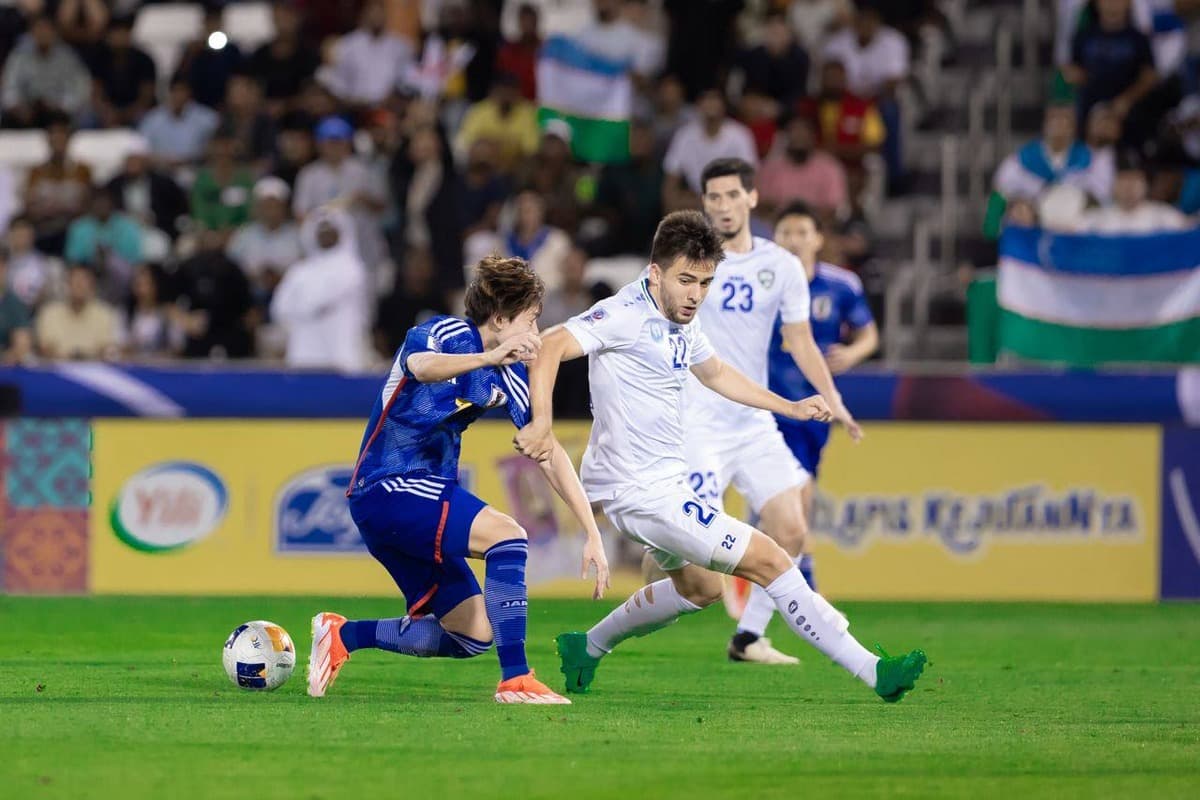 Uzbekistan youth team accepts defeat from Japan in final of Asian Cup U-23 (video)