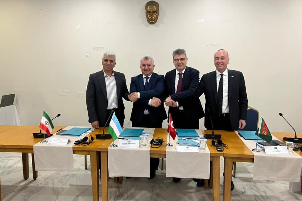 A protocol for development of the transport corridor “Uzbekistan – Turkmenistan – Iran – Turkey” signed
