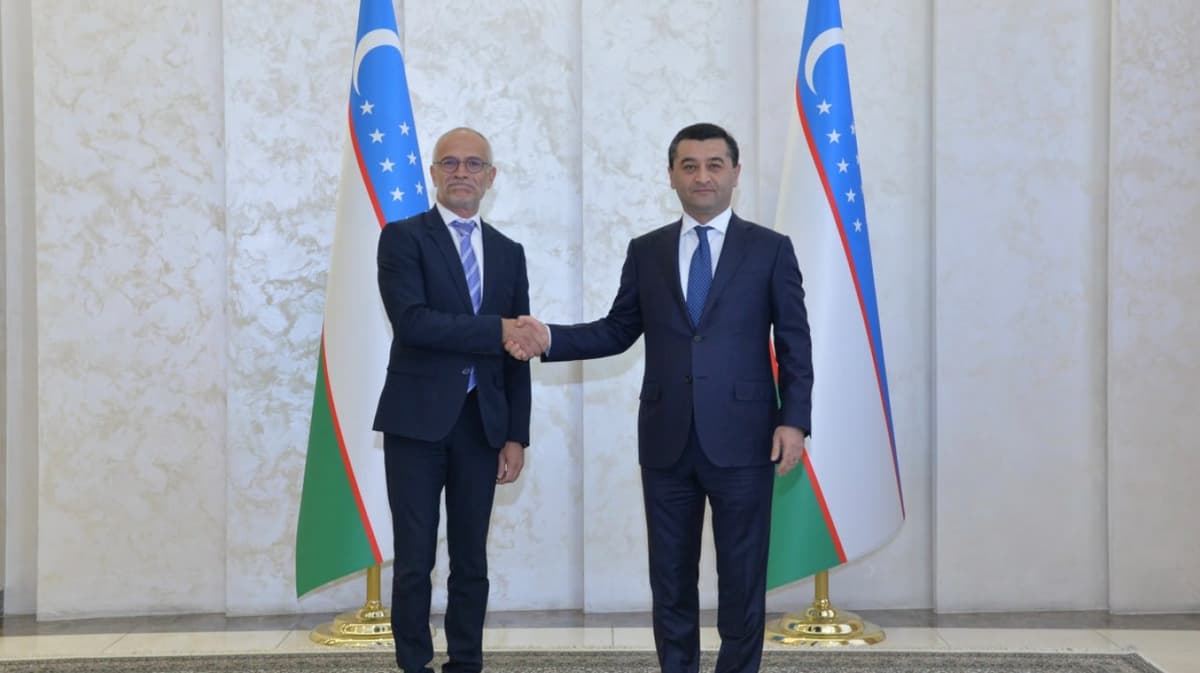 FM Bakhtiyor Saidov receives credentials from newly appointed ambassadors of Uruguay, Benin, and Angola
