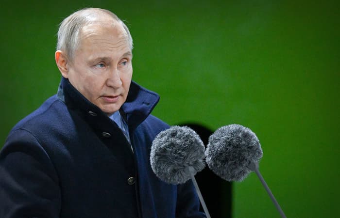 Putin Ukrainada 600 mingdan ortiq rossiyalik jang qilayotganini aytdi