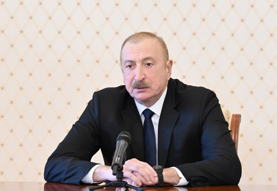 Aliyev Naxichivon aeroportiga dron zarbasini terakt deb atadi