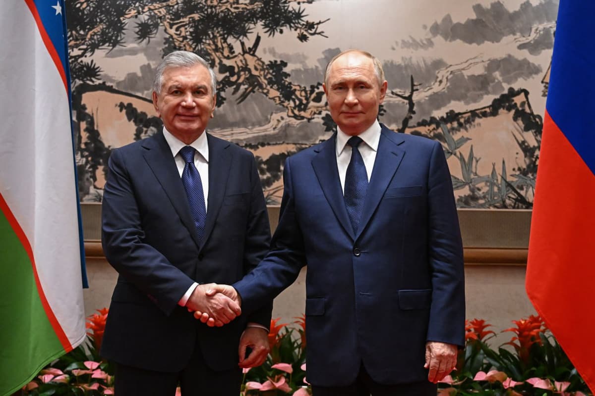 Шавкат Мирзиёев встретился с Владимиром Путиным в Китае