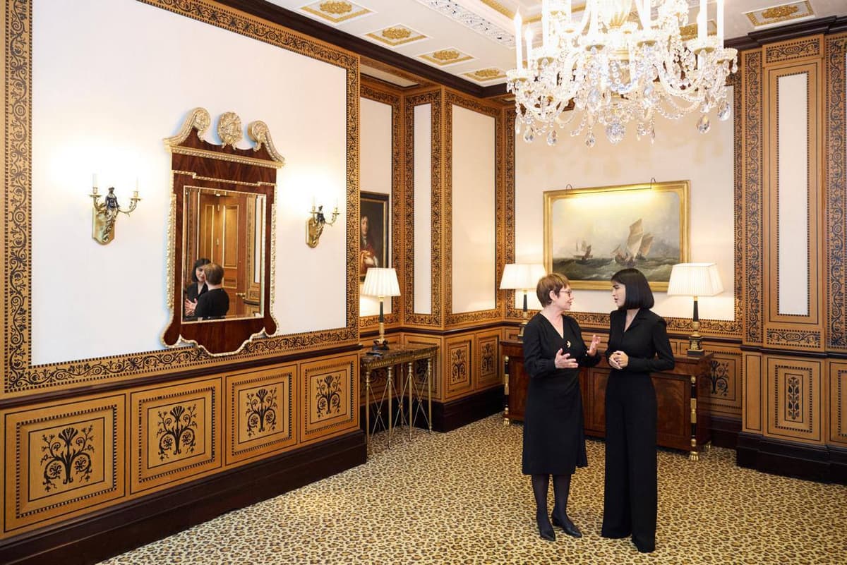 Saida Mirziyoyeva discusses partnership expansion with EBRD President Odile Renaud-Basso