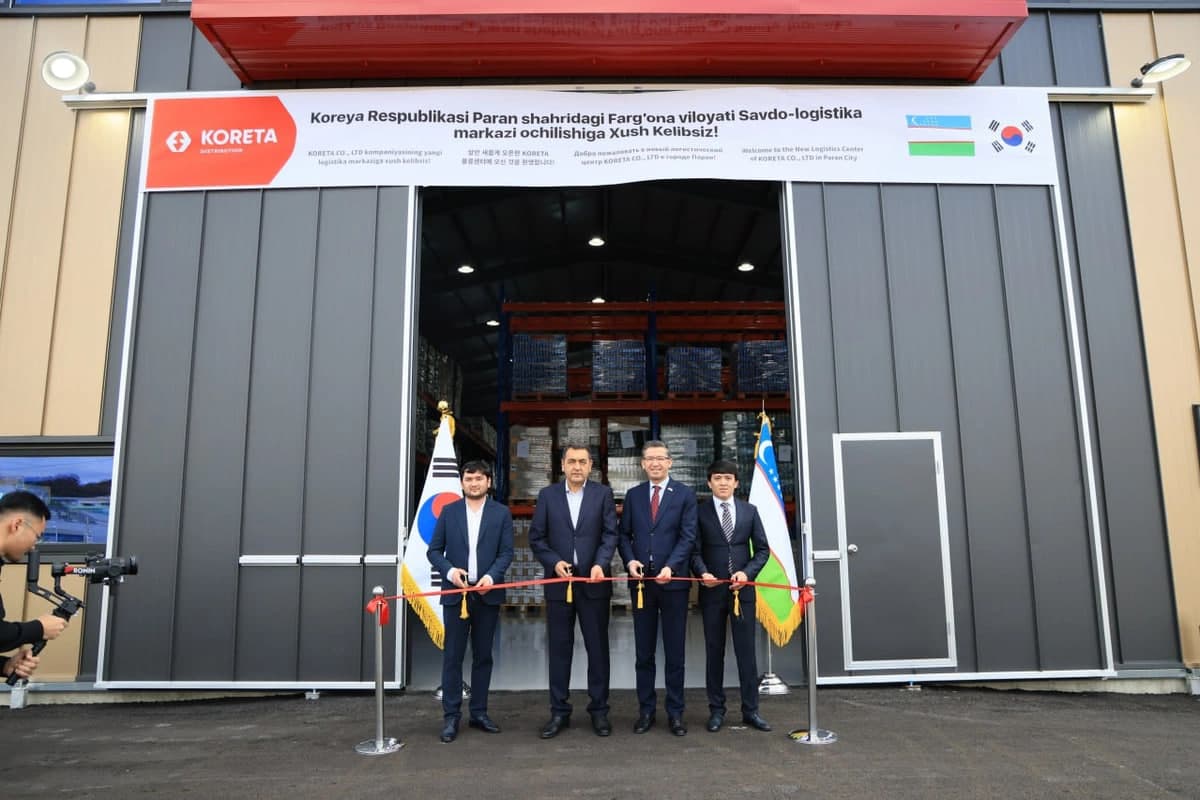 Fergana entrepreneurs establish $6 million export center in South Korea