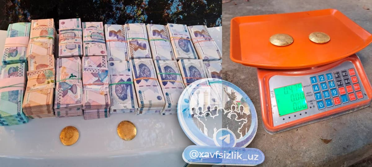 Qashqadaryo va Samarqandda noqonuniy oltin savdosi fosh etildi