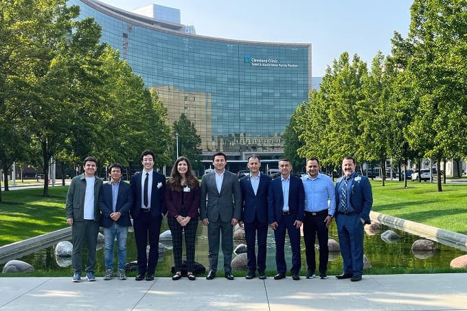 Central Asian University ва AKFA Medline University Hospital вакиллари Cleveland Clinic’да малака ошириш курсини ўтади