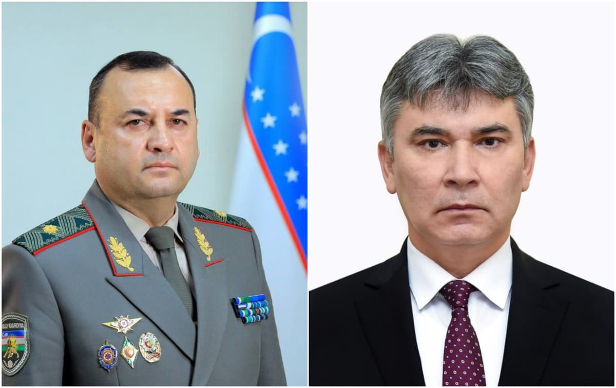 Rustam Djuraev appointed First Deputy Interior Minister as Bakhodir Toshmatov takes command of National Guard