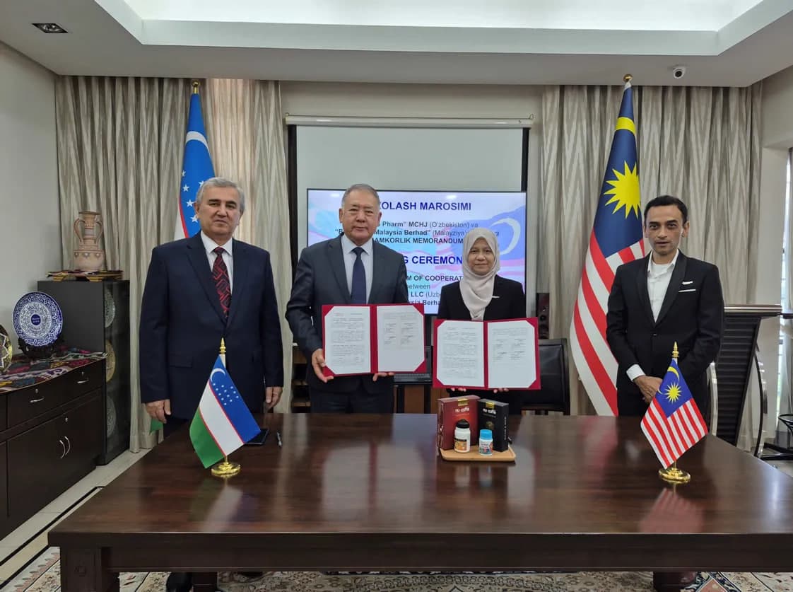 Biotropics Malaysia O‘zbekistonga sarmoya kiritishni rejalashtirmoqda