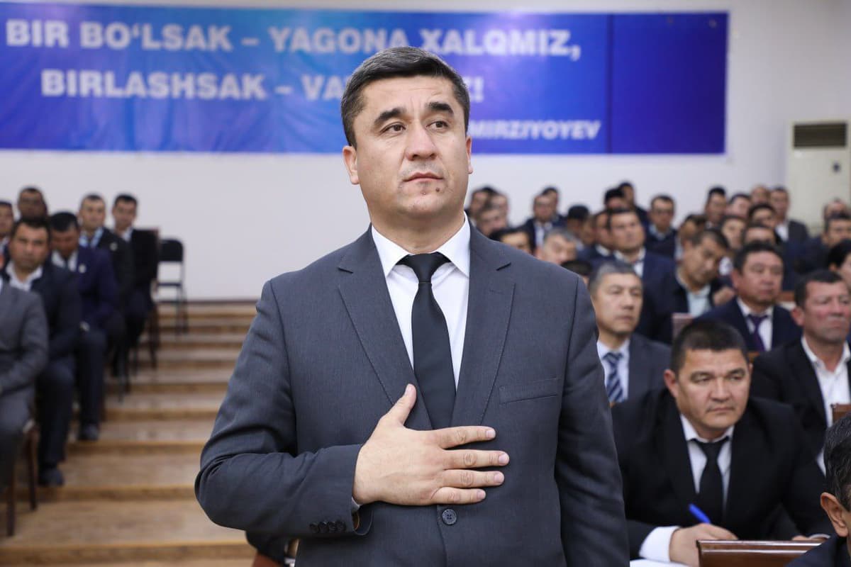 Қумқўрғон туманига ҳам янги ҳоким тайинланди