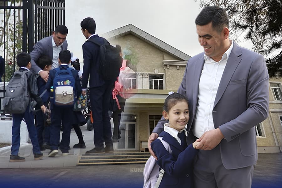 Farg‘onada shunday direktor bor: u 2500 o‘quvchini har kuni eshik oldida o‘zi kutib oladi