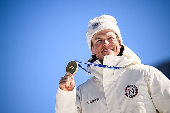 Norvegiyalik chang‘ichi oltin medal olish bo‘yicha qishki Olimpiada rekordini o‘rnatdi