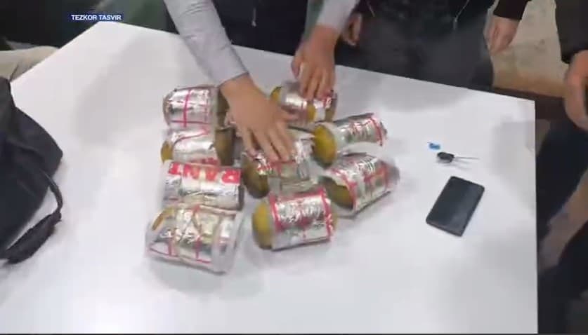 Tojikistondan kontrabanda qilingan narkotik moddalar to‘xtatib qolindi