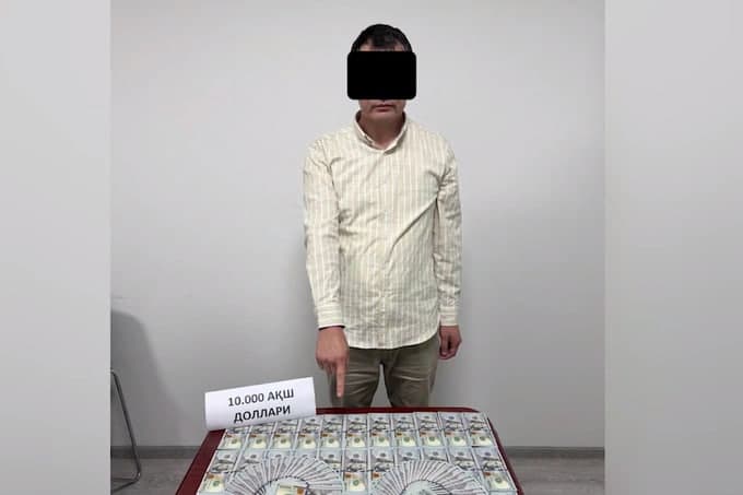 Toshkentda profilaktika inspektori jinoyat ishi qo‘zg‘atish evaziga 10 ming dollar olayotganida ushlandi