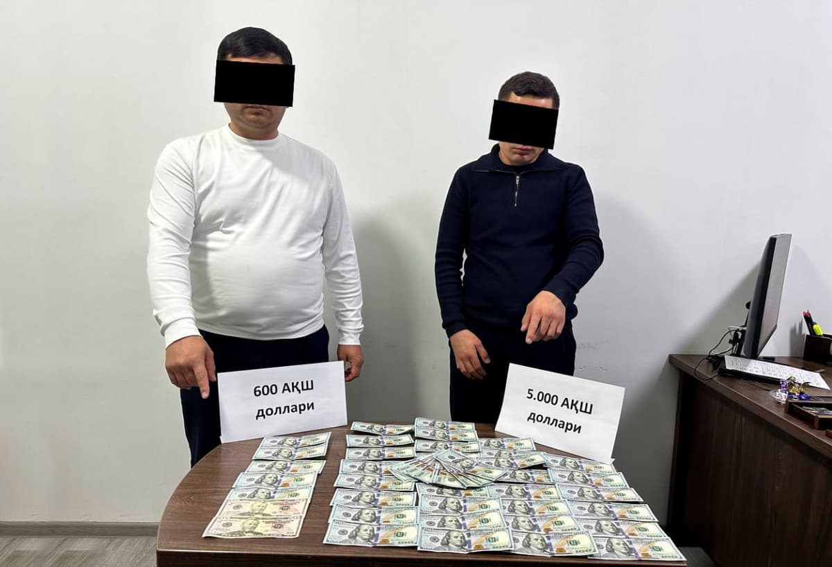 Тошкентда ҳоким ёрдамчиси 5 минг доллар билан ушланди