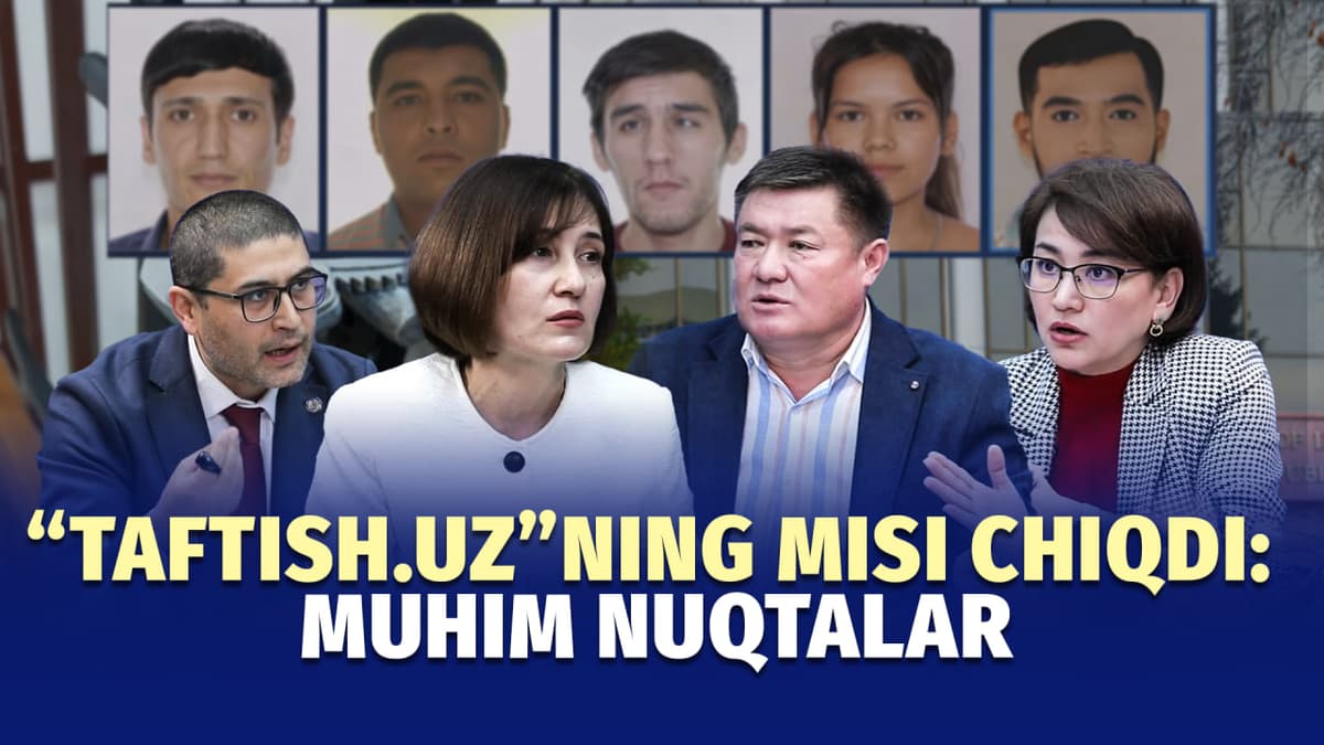 “Ишонч йўқлиги сабаб улардан қаҳрамон ясашди” – фаоллар Taftish.uz иши ҳақида