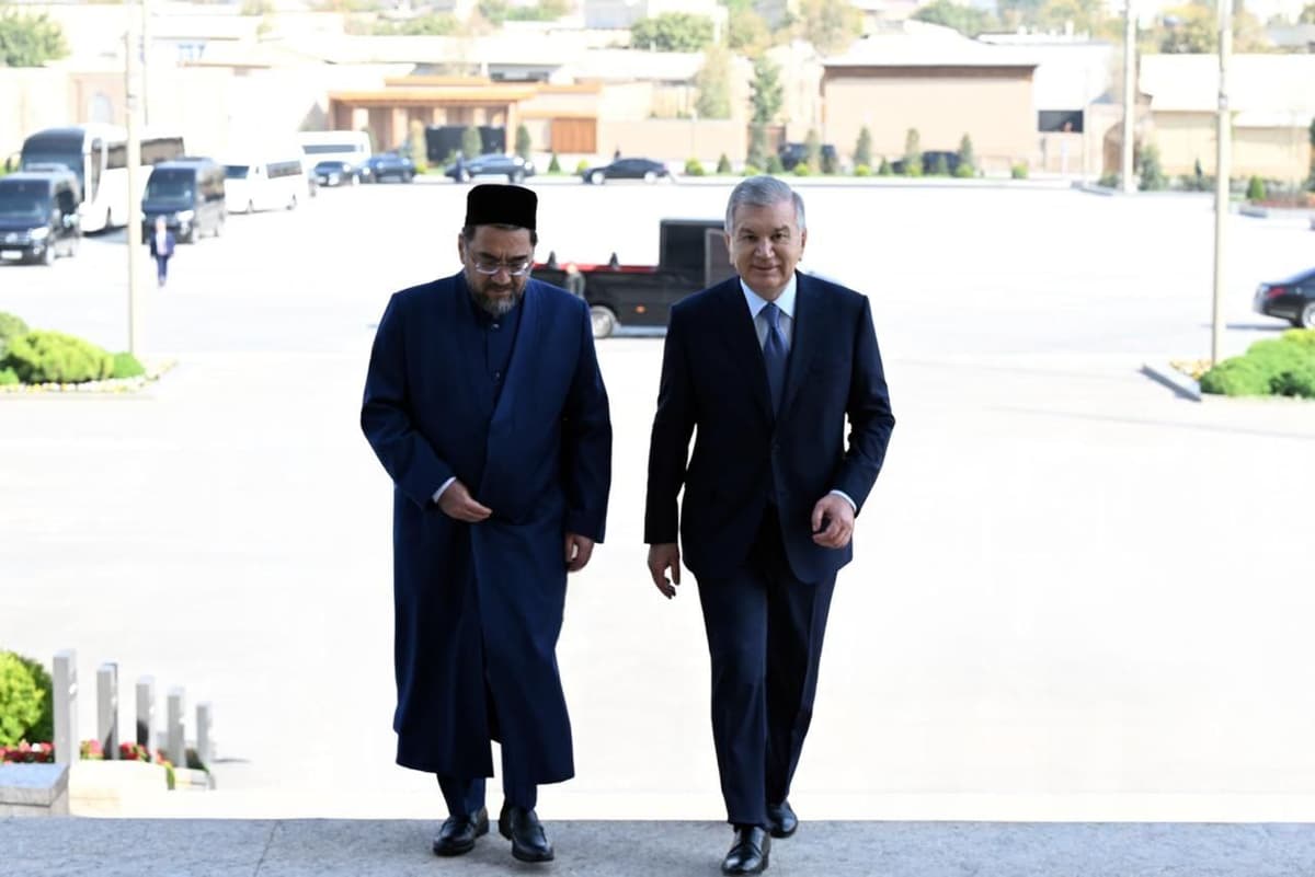Center for Islamic Civilization in Tashkent nears completion