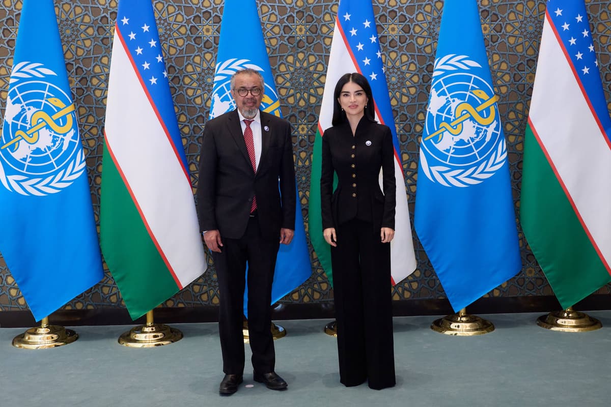 Saida Mirziyoyeva Samarqandda JSST rahbari bilan uchrashdi