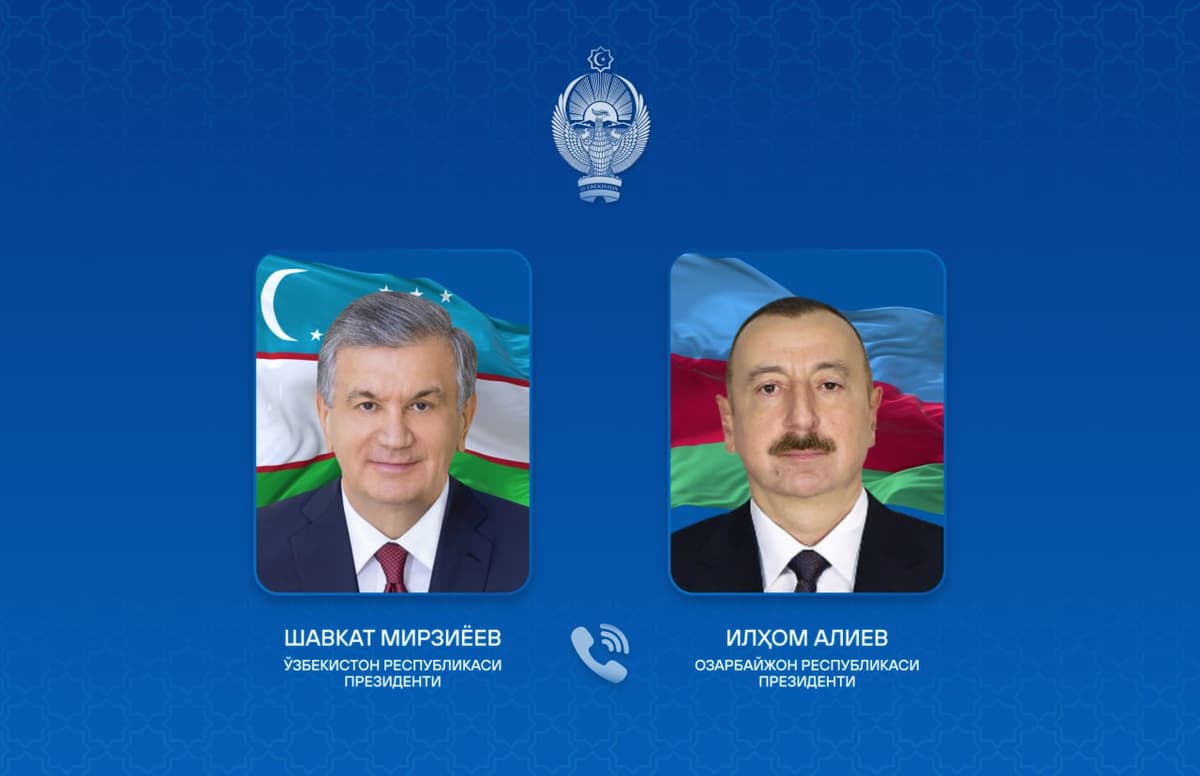 Shavkat Mirziyoyev va Ilhom Aliyev strategik sheriklikni muhokama qildi