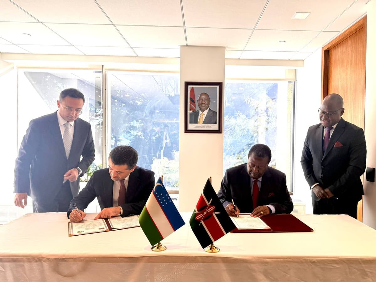Uzbekistan establishes diplomatic relations with Kenya