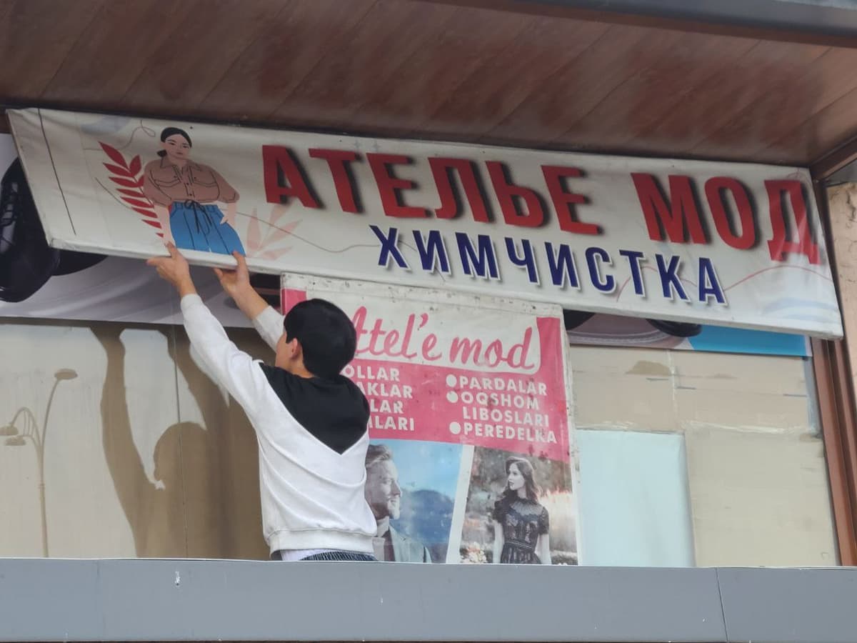 Tadbirkorning “belini sindirish” - Toshkentda peshlavhalar bilan nima bo‘lyapti?