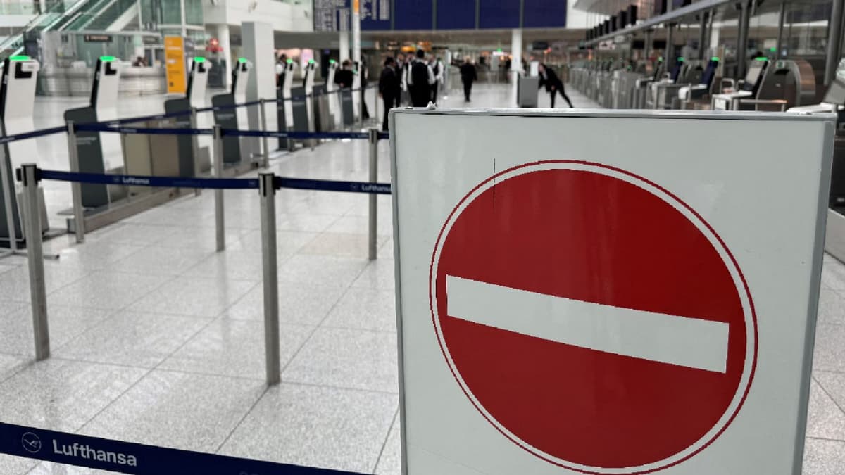 Hamburg aeroporti ish tashlashlar sabab butunlay faoliyatini to‘xtatib qo‘ydi