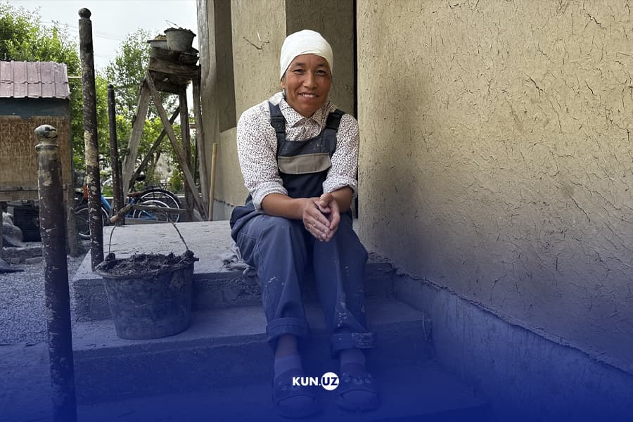 “Beton, g‘isht quyish ham qo‘limdan keladi” – rishtonlik suvoqchi qiz hikoyasi