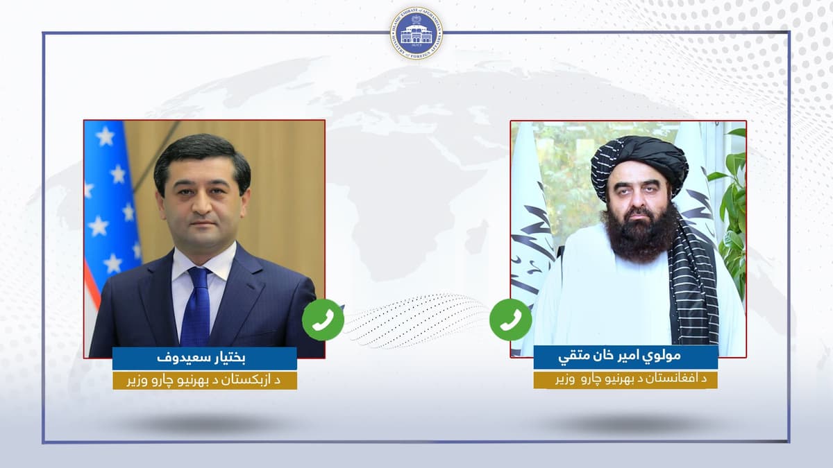 Baxtiyor Saidov Afg‘oniston tashqi ishlar vaziri bilan suhbatlashdi