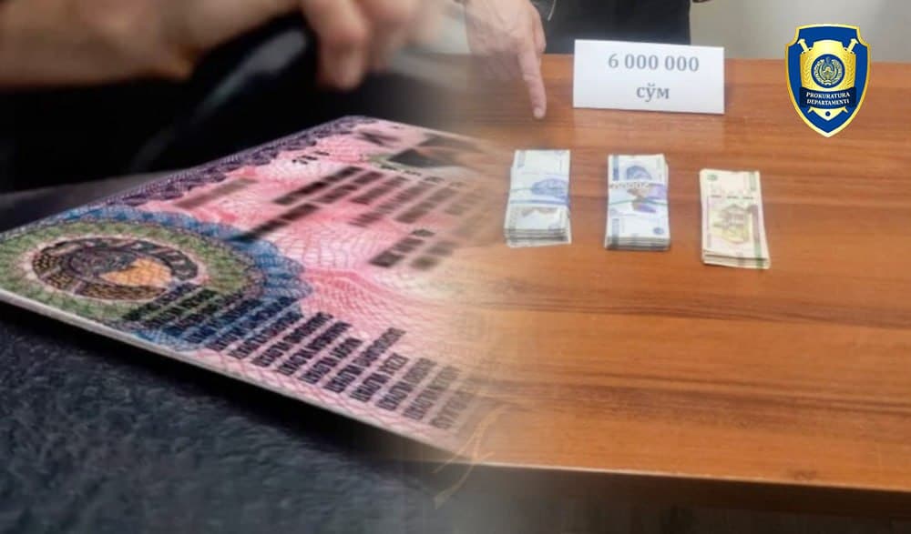 Haydovchilik guvohnomasi va’dasi: 16 mln so‘mni qo‘lga kiritgan shaxs aniqlandi