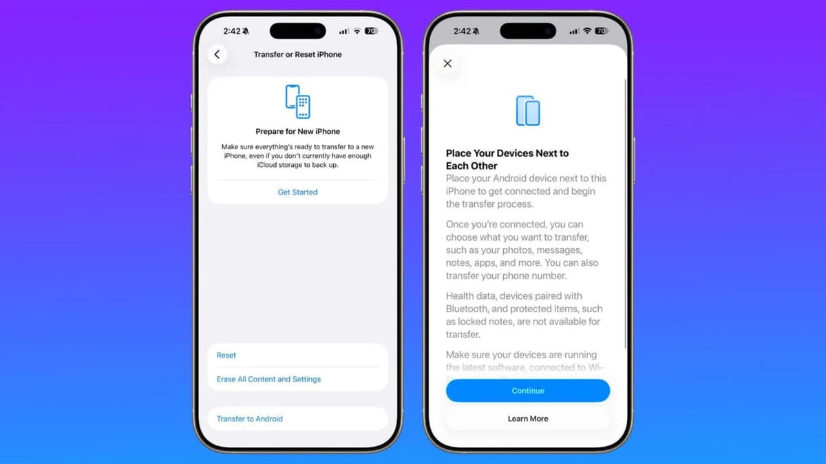 iPhone’dan Android’ga o‘tish endi ancha oson