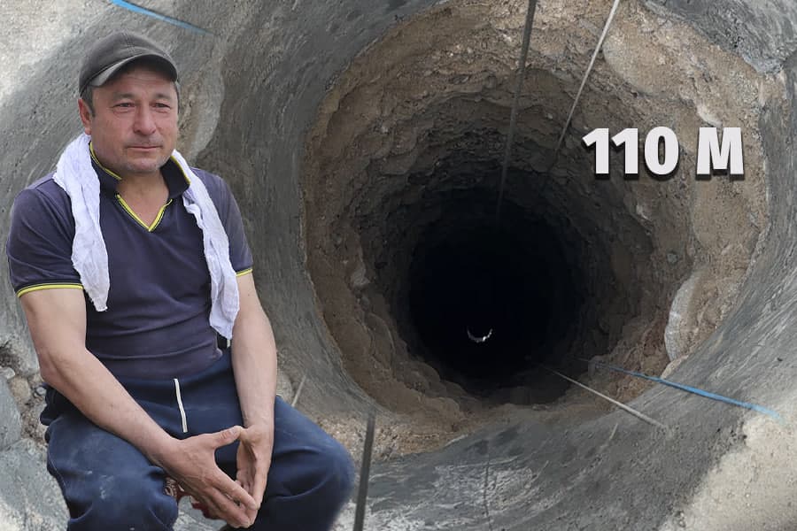 “Men haqimda toshlar gapirsin” - 120 metr chuqurdan suv chiqaradigan toshloqlik quduqchi