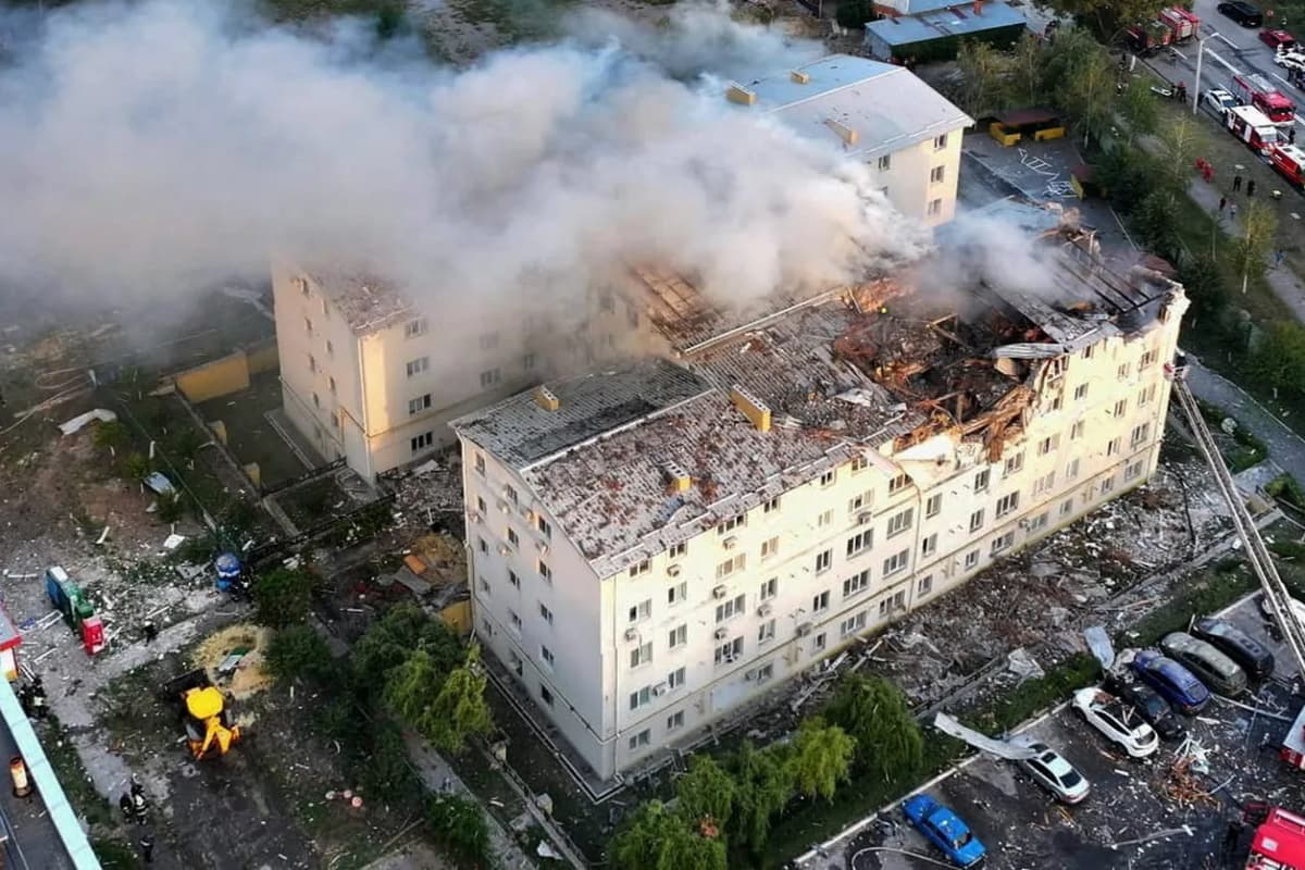 Vashingtondagi uchrashuv arafasida Rossiya Xarkivga zarba berdi – fotosuratlar